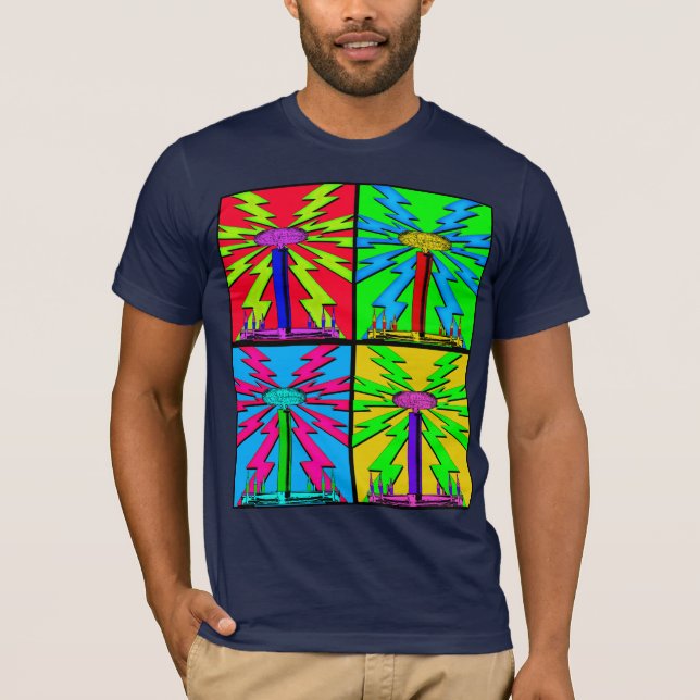TESLADELIC #69 T-SHIRT (Framsida)