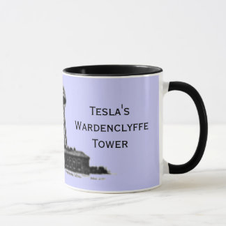 Teslas mugg för Wardenclyffe torn