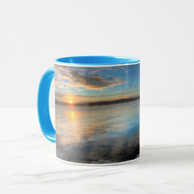 Teslin Lake efter en storm, Yukon Mugg (Framsida vänster)