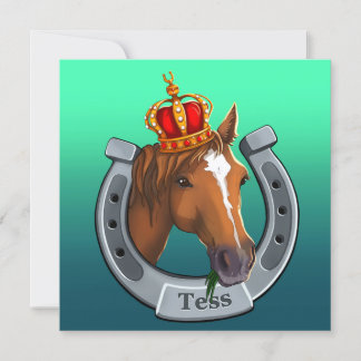 Tess drottningen. julkort