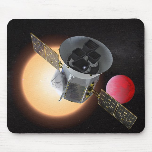 TESS Planet Hunter Rymdfarkost Musmatta (Framsidan)