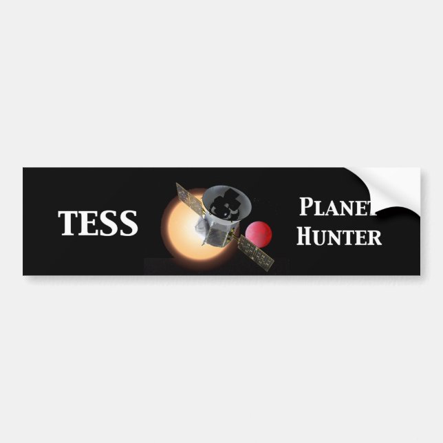 TESS Planet Hunter-rymdfarkoster Bildekal (Framsidan)