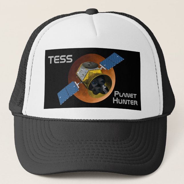 TESS Planet Hunter-rymdfarkoster Keps (Framsida)