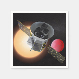 TESS Planet Hunter-rymdfarkoster Pappersservett