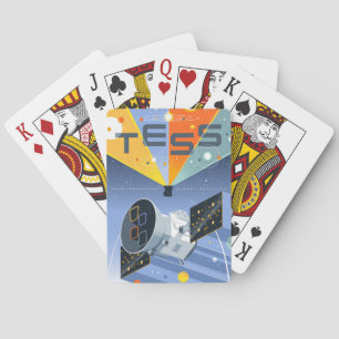 Tess Space Telescope Poster. Casinokort