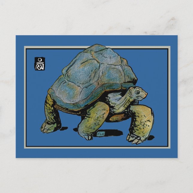 Tess the Giant Tor Vykort (Framsida)