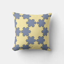 Tessellated Koch Snöflingor (Fractal Mönster)