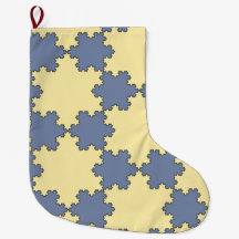 Tessellated Koch Snöflingor (Fractal Mönster)