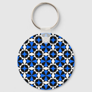 Tessellation 483 A Lg någon färgar Keychain Nyckelring
