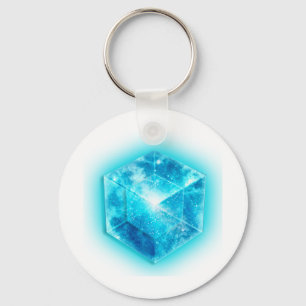 Tesseract, 4D Hypercube, Hyperwürfel Nyckelring