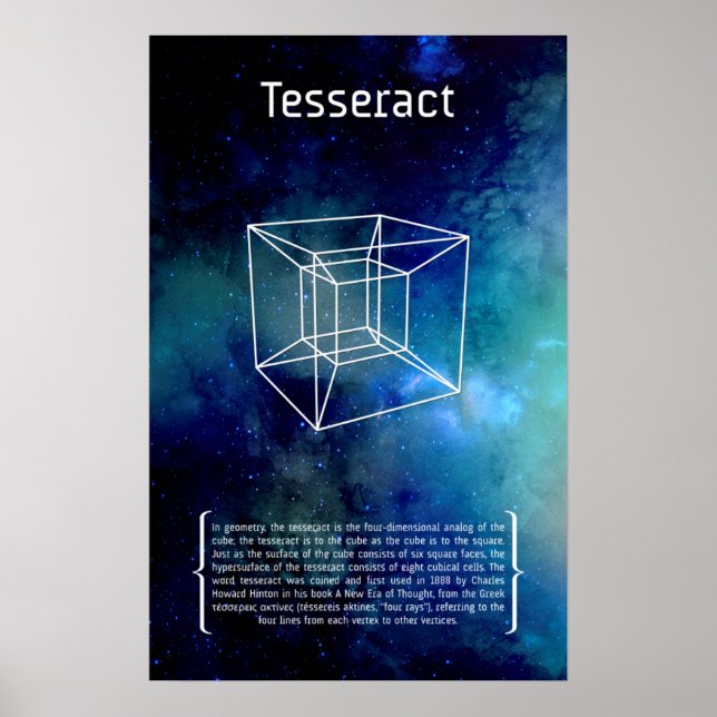 Tesseract Poster (Framsidan)