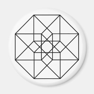 Tesseract (svarten skisserar), magnet