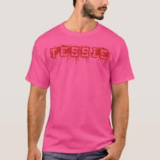 Tessie First Namn Halloween Costume Personlig  T Shirt