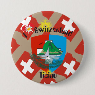 Tessin - Ticino - Schweiz - Svizzera Buttons Knapp