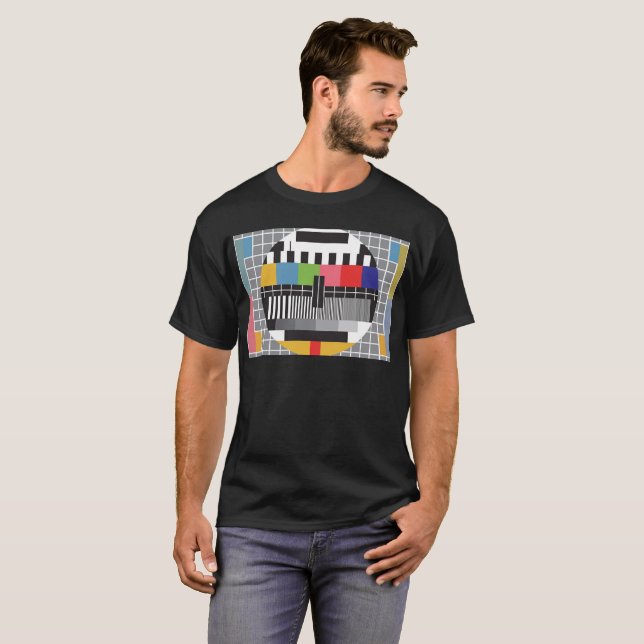 Test Card T-shirt (Hel framsida)