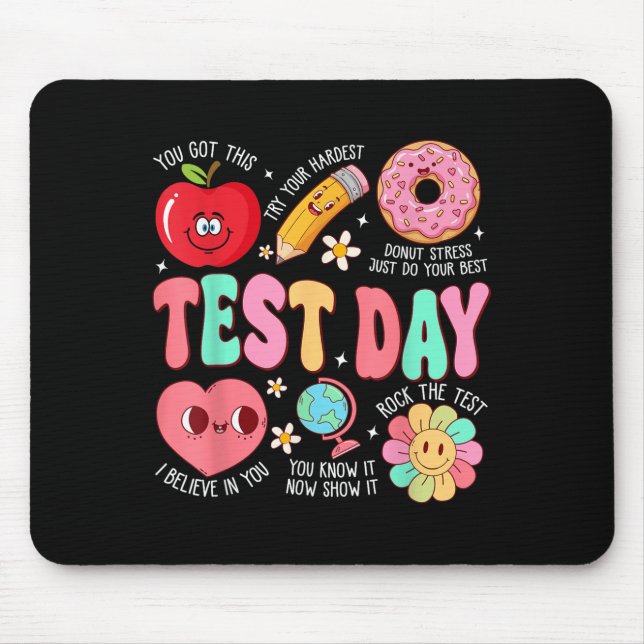 Test Day Rock The Test Testing Day Motivational Te Musmatta (Framsidan)