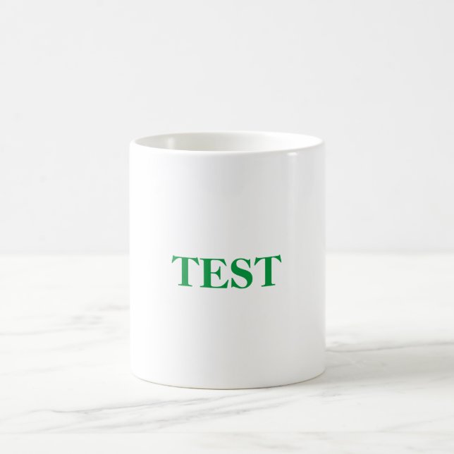 Test Grön Mugg (Center)