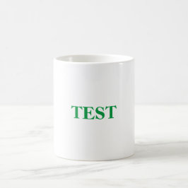 Test Grönt Mugg