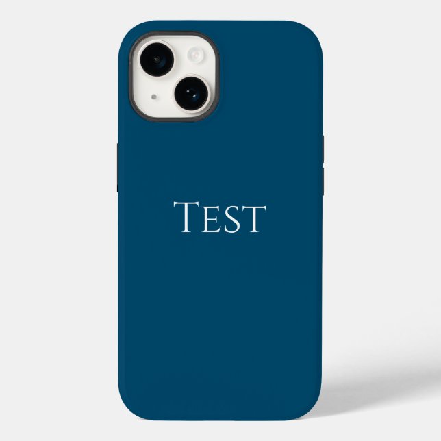 Test iphone case (Baksida)
