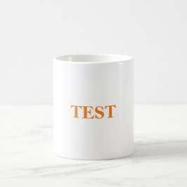 Test Orange Mugg