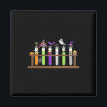 Test Tube Chemistry Nerd Science Teacher Spooky Ha Magnet<br><div class="desc">Test Tube Chemistry Nerd Science Teacher Spooky Halloween</div>