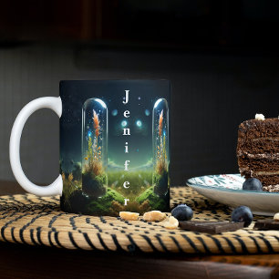 Test Tube Universe Dust Grass Coffee Mugg
