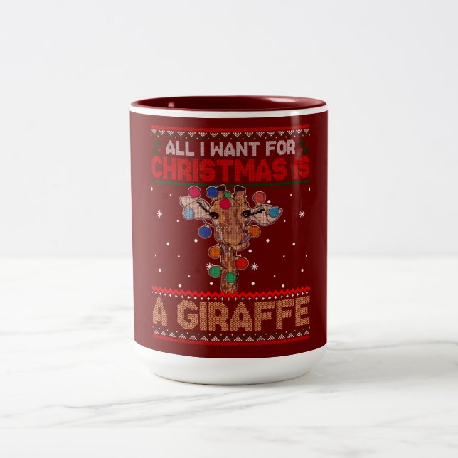 Test Two-Tone-kaffe mugg (Center)