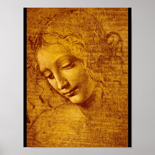 Testa di Fanciulla detta_Studies of the Masters Poster (Framsidan)