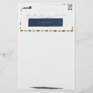 Testa flygpost rekord- brevpapper