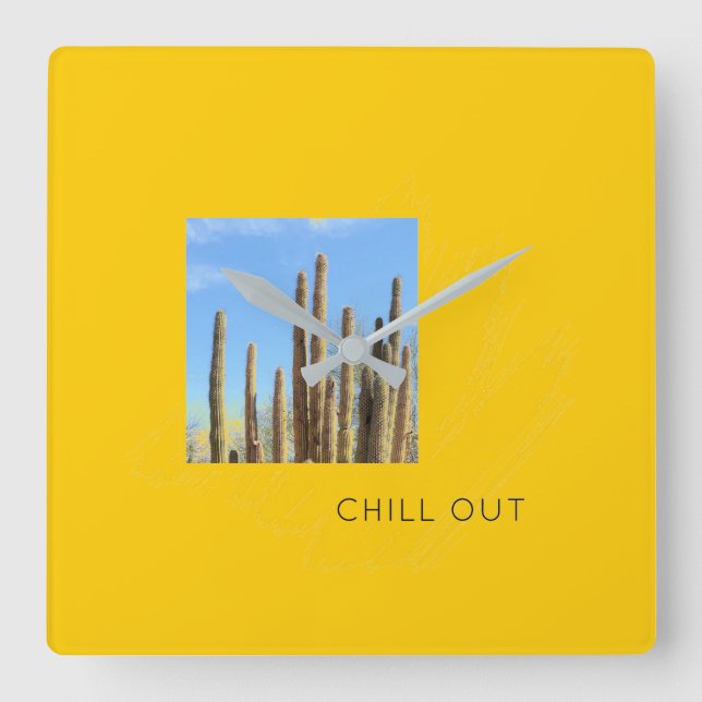 testa fyrkantig klocka (Framsida)