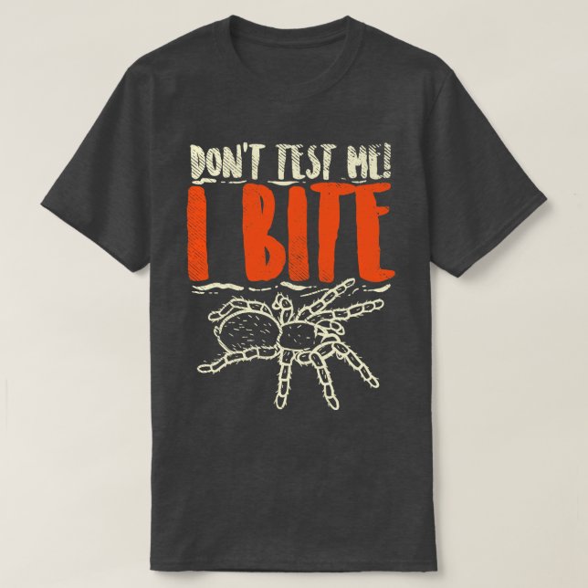 Testa inte mig i Bita T Shirt (Design framsida)