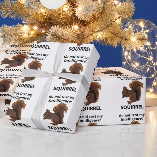 Testa inte min underrättelsetjänst presentpapper (Helgdagar)