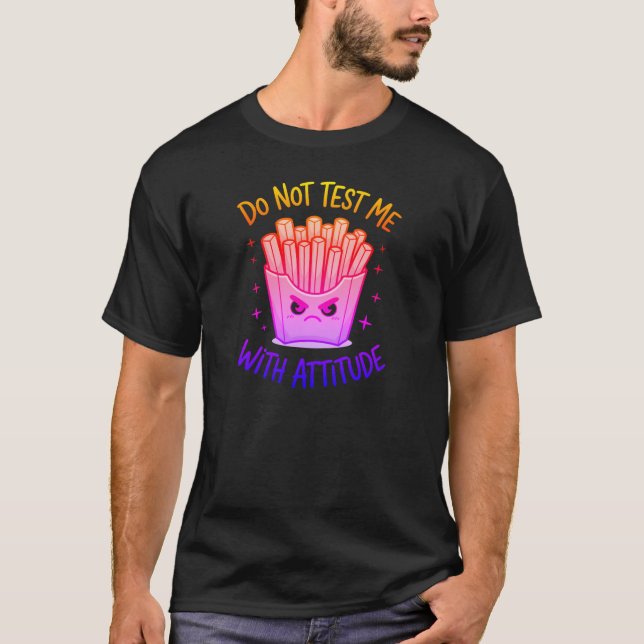 Testa Mig Inte T Shirt (Framsida)