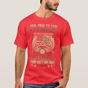 Testa mina Höger (andra ändringen s) Gun Högers573 T Shirt
