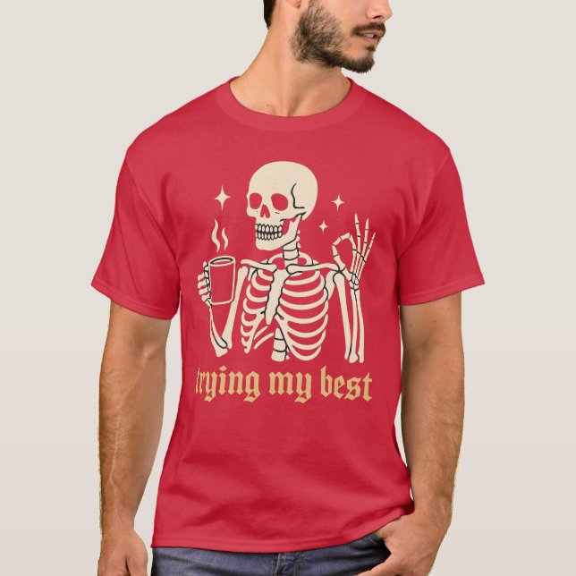 Testa mitt bästa t shirt (Framsida)