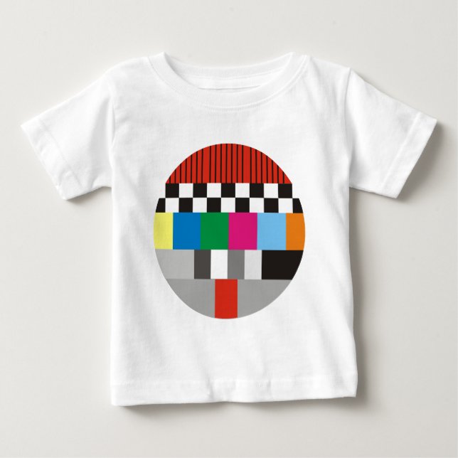 Testa Mönster Tee Shirt (Framsida)
