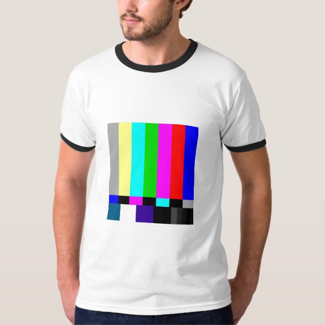 Testa mönster tee shirt (Framsida)
