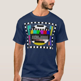 Testa mönster Test-TV-bild T Shirt