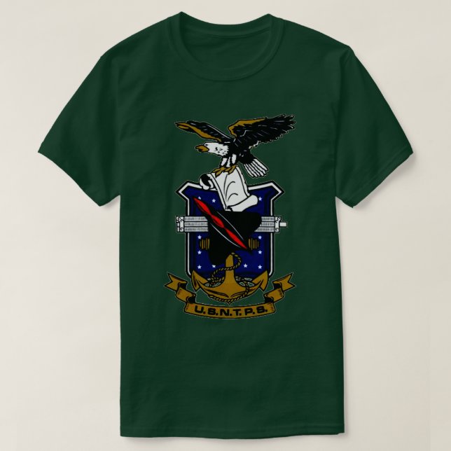 Testa Pilot School USNTPS-Vapensköld  T Shirt (Design framsida)