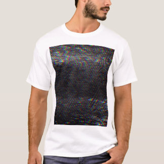 Testa Skärm Glitch Struktur-bakgrund T Shirt