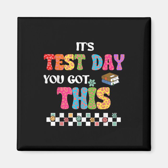 Testa Student-läraren på testdagen Unga Magnet (Framsidan)