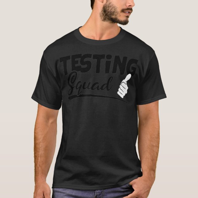 Testa torgfunna provdagsgåvor för studen t shirt (Framsida)