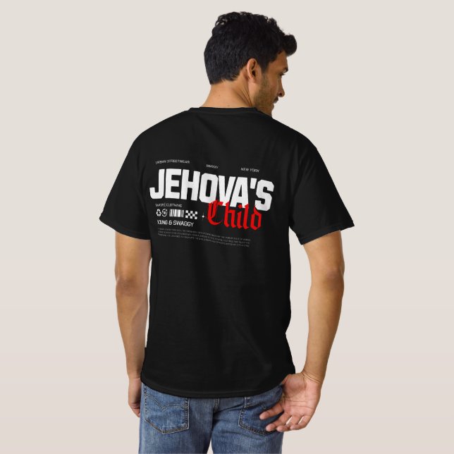 Testad - Jehovas Klubb T Shirt (Hel baksida)