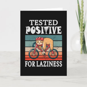 Testad positiv för laktfärgsfack i cykel kort