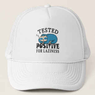 Testad positiv för laziness Sloth Keps