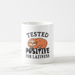Testade positivt för lättja Sengångare Kaffemugg