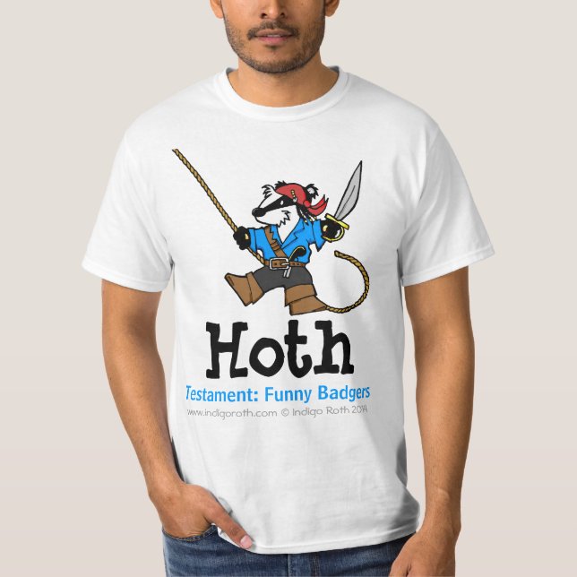 TESTAMENT: ROLIG Hoth för BÄVERSKINN (TM) T Shirt (Framsida)
