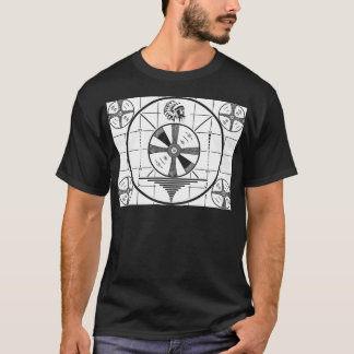 Testar det indiska huvudet för RCA mönster Tee Shirt