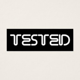 testat litet visitkort