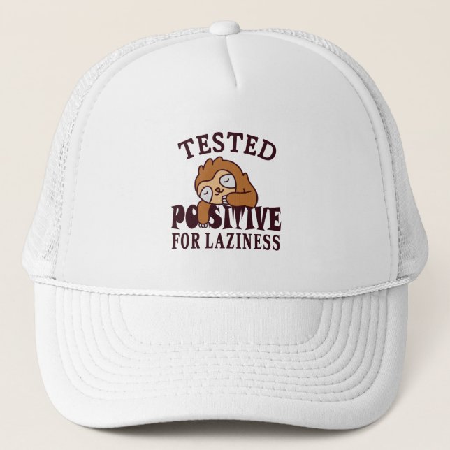 Testat positivt för lättja Dovhjort Keps (Framsida)